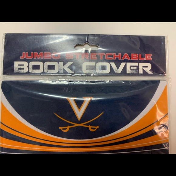 UVA Jumbo Stretchable Book Textbook Cover - Picture 2 of 5